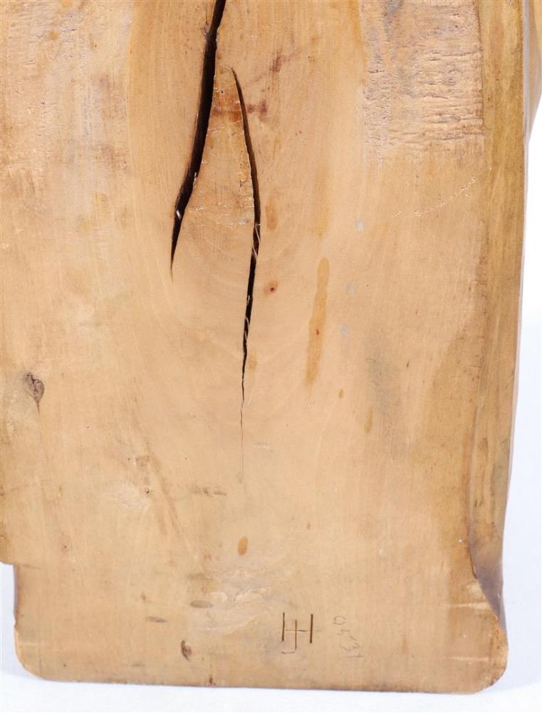 1  St. Anne Sculpture Signed : Hj