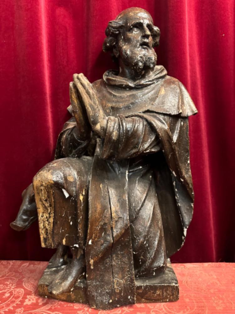 1  St. Anthony Abbot Sculpture
