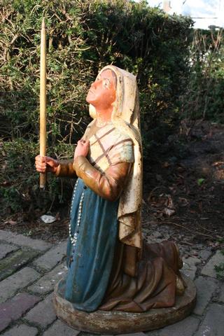 1  St. Bernadette Statue