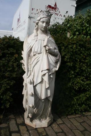 1  St. Catherine Statue