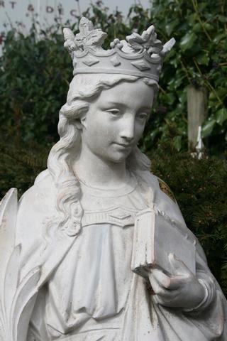 1  St. Catherine Statue