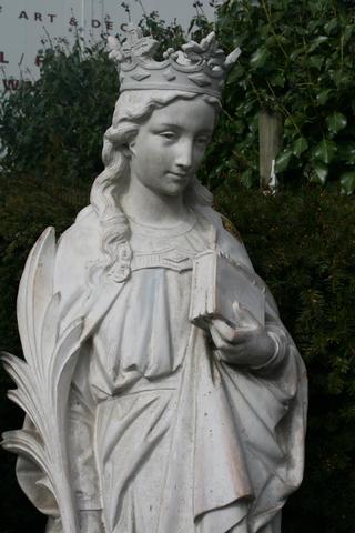 1  St. Catherine Statue