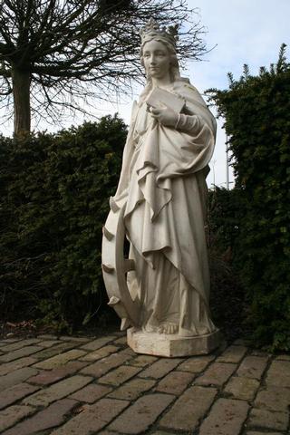 1  St. Catherine Statue