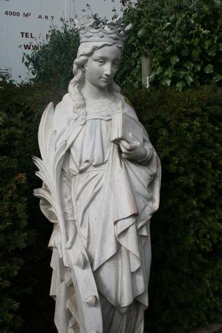 1  St. Catherine Statue