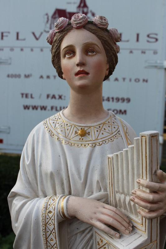 1  St. Cecilia Statue