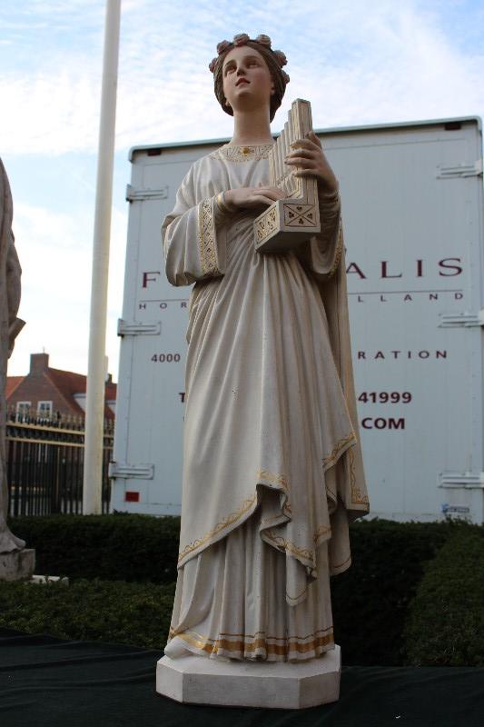 1  St. Cecilia Statue