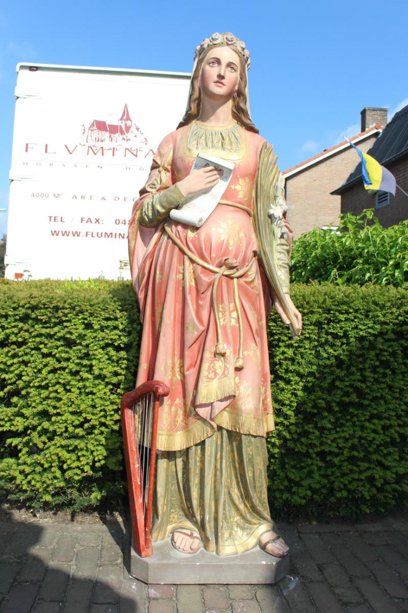 1  St. Cecilia Statue