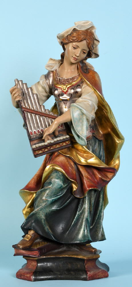 1  St. Cecilia Statue Sculpture