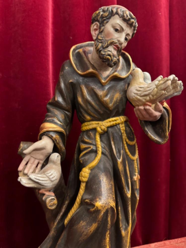 1  St. Francis Sculpture