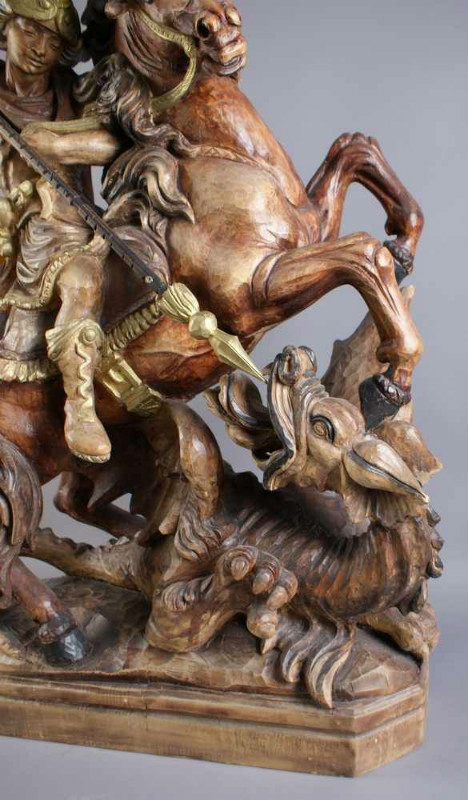 1  St. George Statue