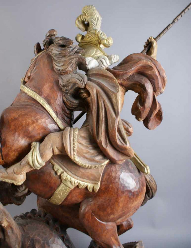 1  St. George Statue