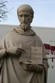 St. Ignatius Statue en terra - cotta , Belgium 19th century (1875)