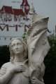 St Jeanne D Arc Statue en CAST IRON, France 19th century ( anno 1885 )