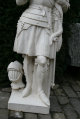 St Jeanne D Arc Statue en CAST IRON, France 19th century ( anno 1885 )