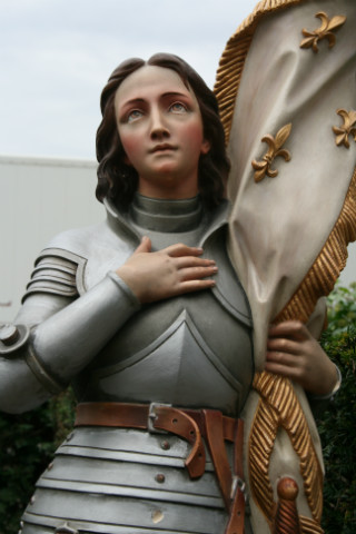 1  St. Jeanne D Arc Statue