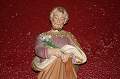 St. Joseph Statue en Terra-Cotta polychrome, France 19th century ( anno 1880 )