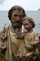 St. Joseph Statue en CARTONNIERE, France 19th century