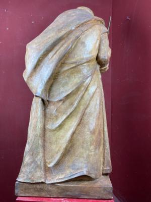 St. Joseph Statue  en Plaster polychrome, Netherlands  20 th century