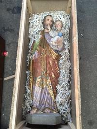 1  St. Joseph Statue For : Santa Marinella Italy 2015.