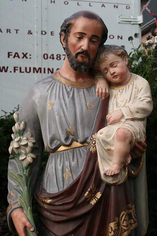 1  St. Joseph Statue With Child