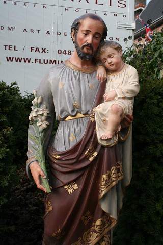 1  St. Joseph Statue With Child