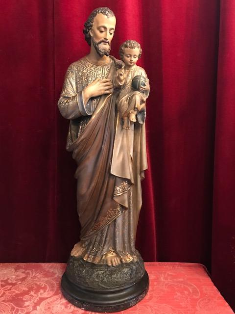 1  St. Joseph Statue With Child