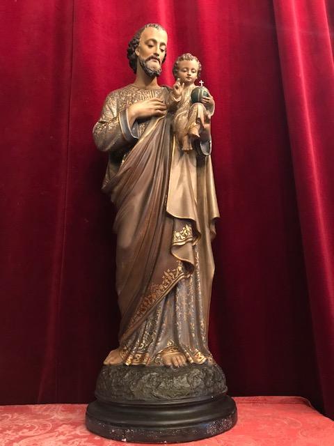 1  St. Joseph Statue With Child