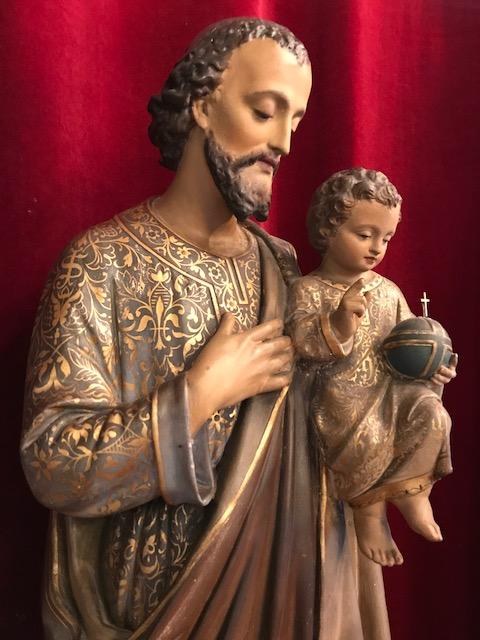 1  St. Joseph Statue With Child