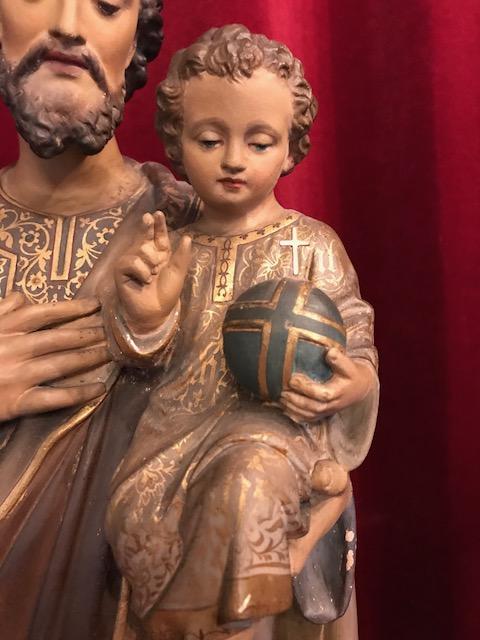 1  St. Joseph Statue With Child