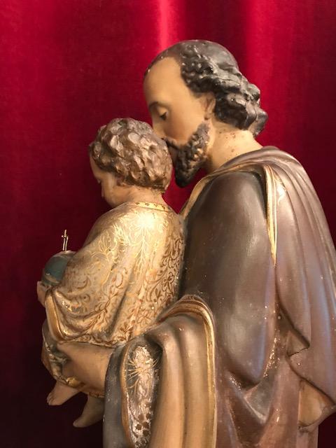 1  St. Joseph Statue With Child