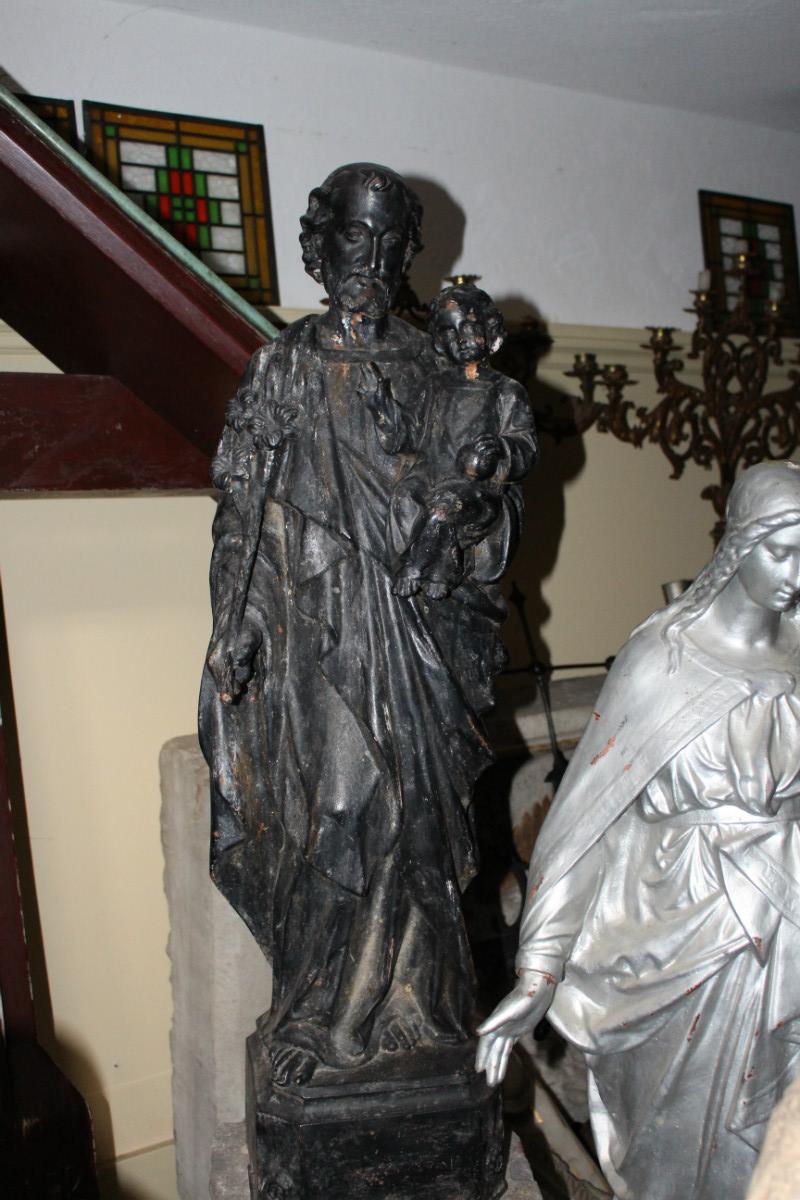 1  St. Joseph Statue With Child