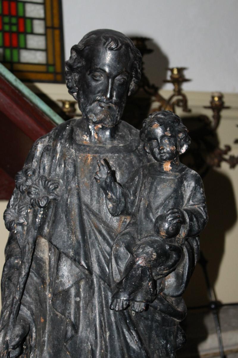1  St. Joseph Statue With Child
