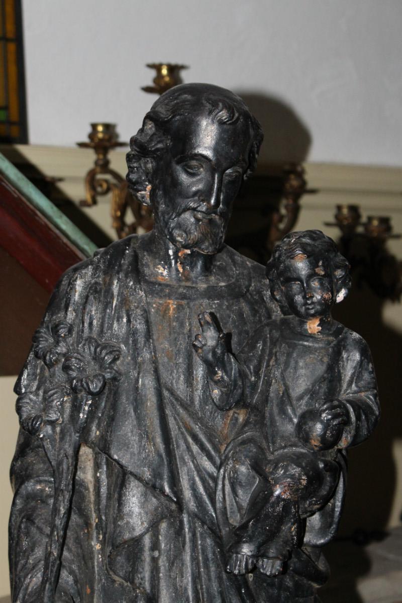 1  St. Joseph Statue With Child