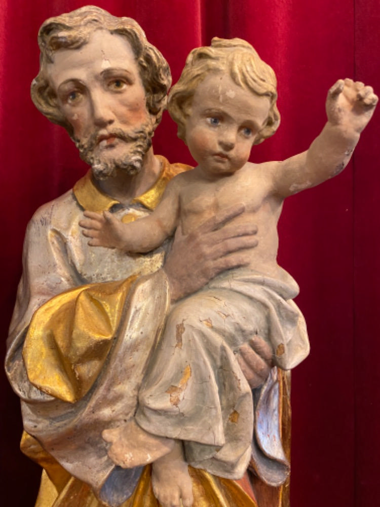 1  St. Joseph With Child Statue