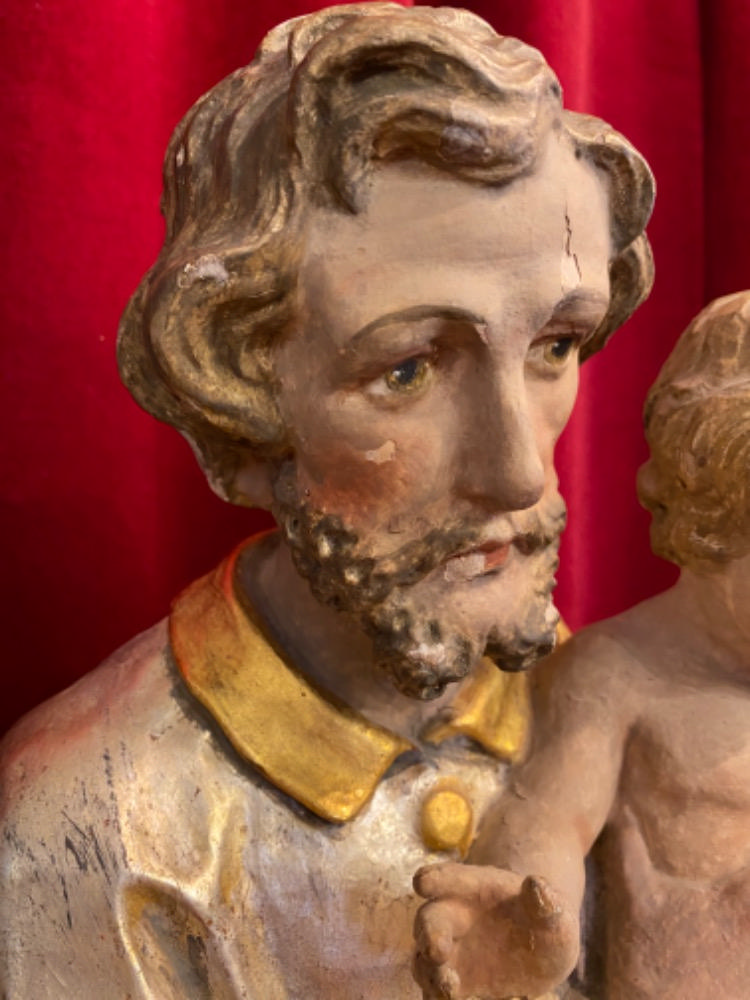 1  St. Joseph With Child Statue