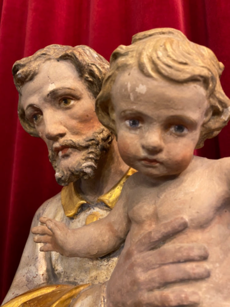 1  St. Joseph With Child Statue