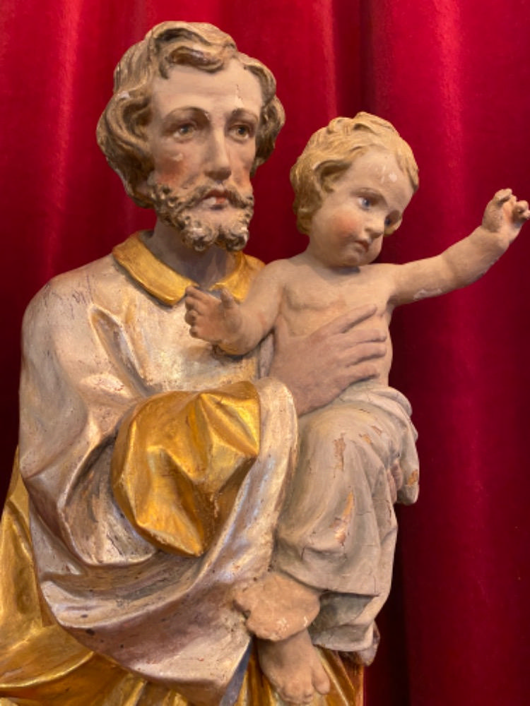 1  St. Joseph With Child Statue