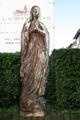 St. Mary Lourdes Statue en CAST IRON, France 19th century