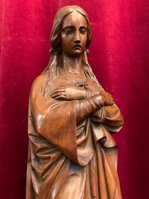 St. Mary Statue  en Wood, Southern Germany 20th century