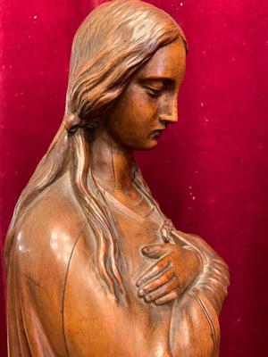 St. Mary Statue  en Wood, Southern Germany 20th century