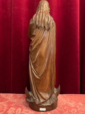 St. Mary Statue  en Wood, Southern Germany 20th century