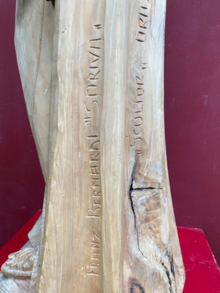 1  St. Mary Statue By Franz Bernardi