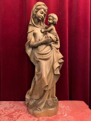 St. Mary With Child en Wood, Southern Germany 20th Century