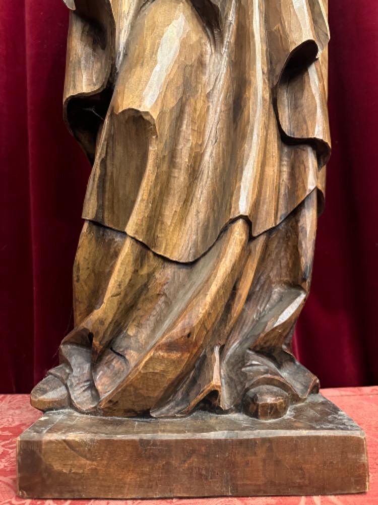 1  St. Mary With Child Sculpture.