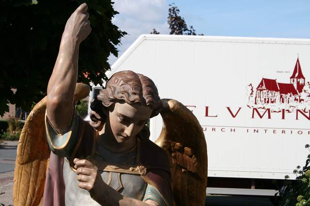 1  St. Michael Statue