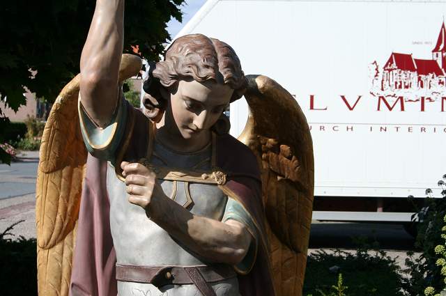 1  St. Michael Statue