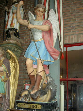 1  St. Michael Statue