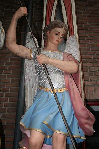 1  St. Michael Statue