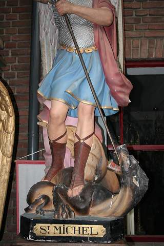 1  St. Michael Statue
