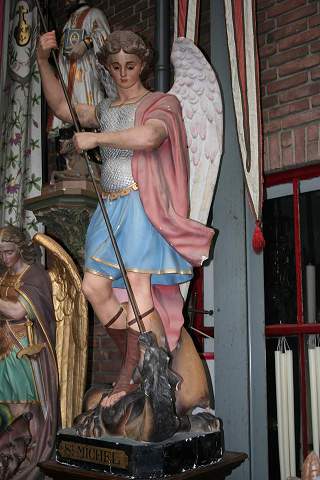 1  St. Michael Statue